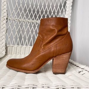 Leather Frye Booties - Size 10 - LIKE NEW